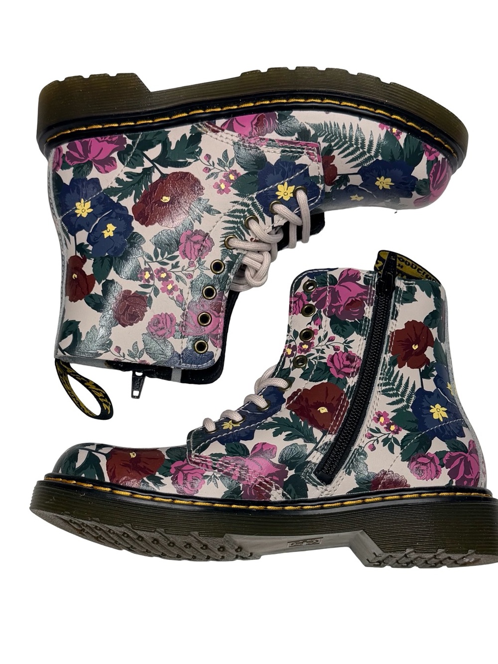Dr. Martens 1460 English Garden Print Leather Boots